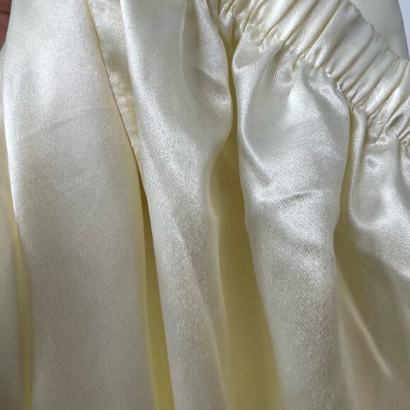 Vintage Cinema Etoile Pajama Set Women Small Floral 2 Piece Silky NOS Tags READ - Picture 9 of 16